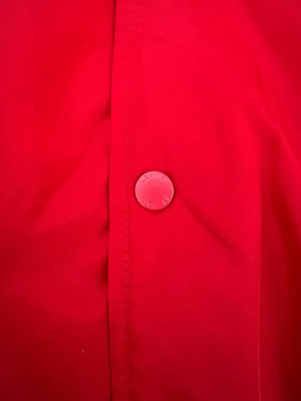 Levi's Gold Tab Baseball Jacket Redwood Tech Red Varsity Jacket Bomber Large